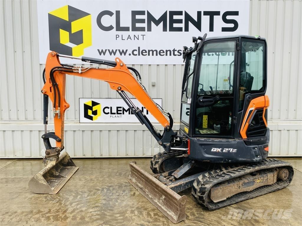 Doosan DX27Z Minikoparki
