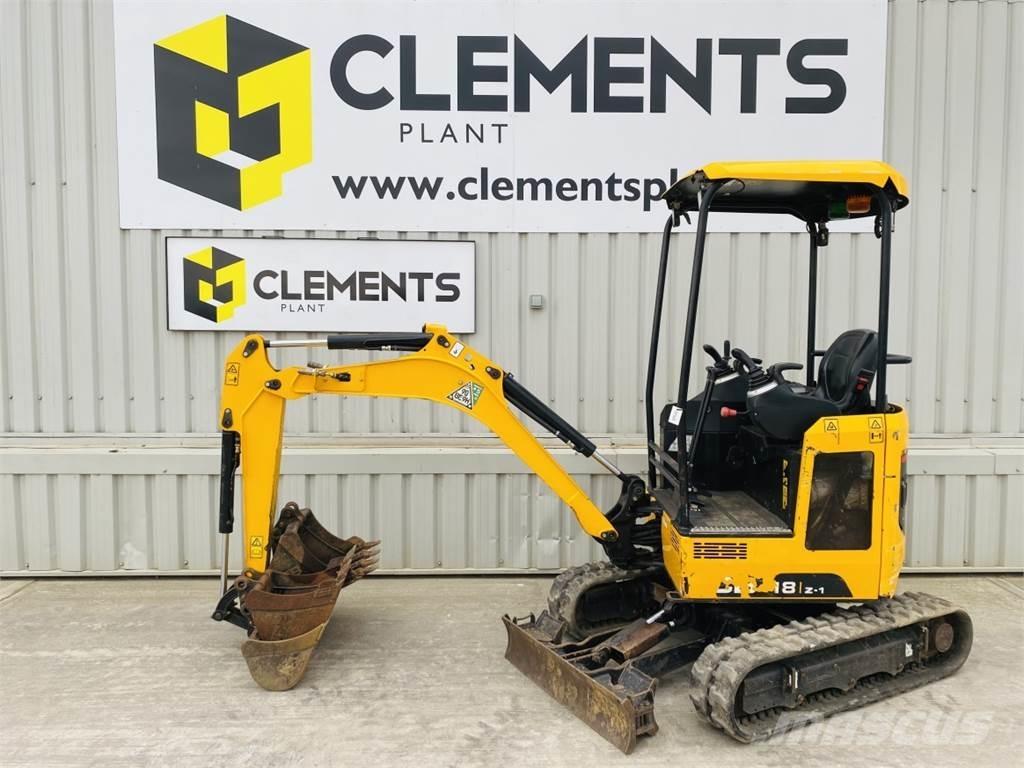 JCB 18Z-1 Minikoparki