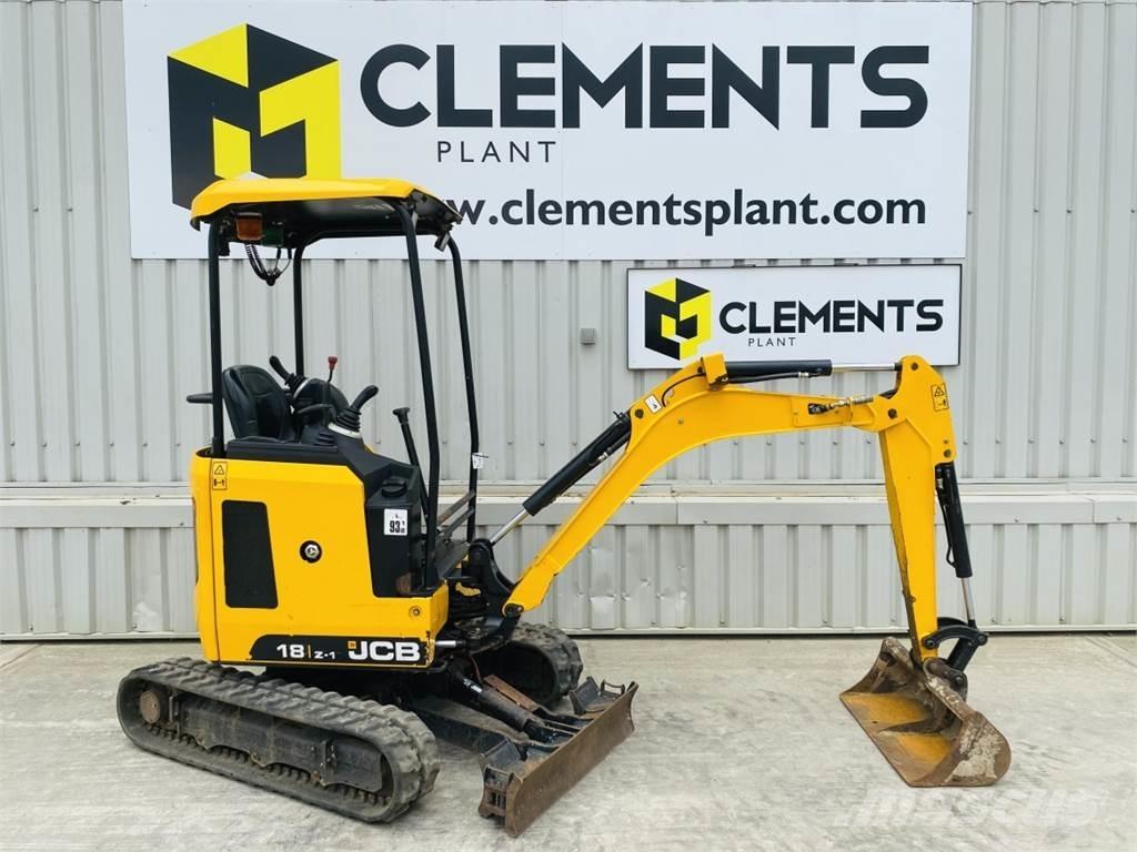 JCB 18Z-1 Minikoparki