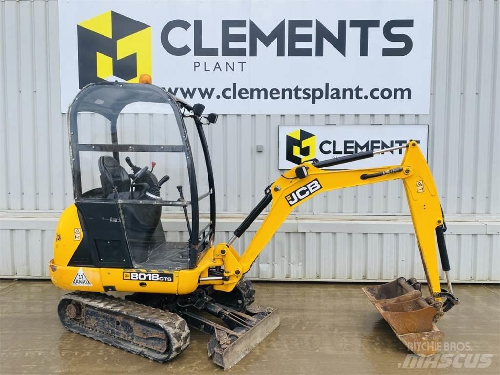 JCB 8018CTS Minikoparki