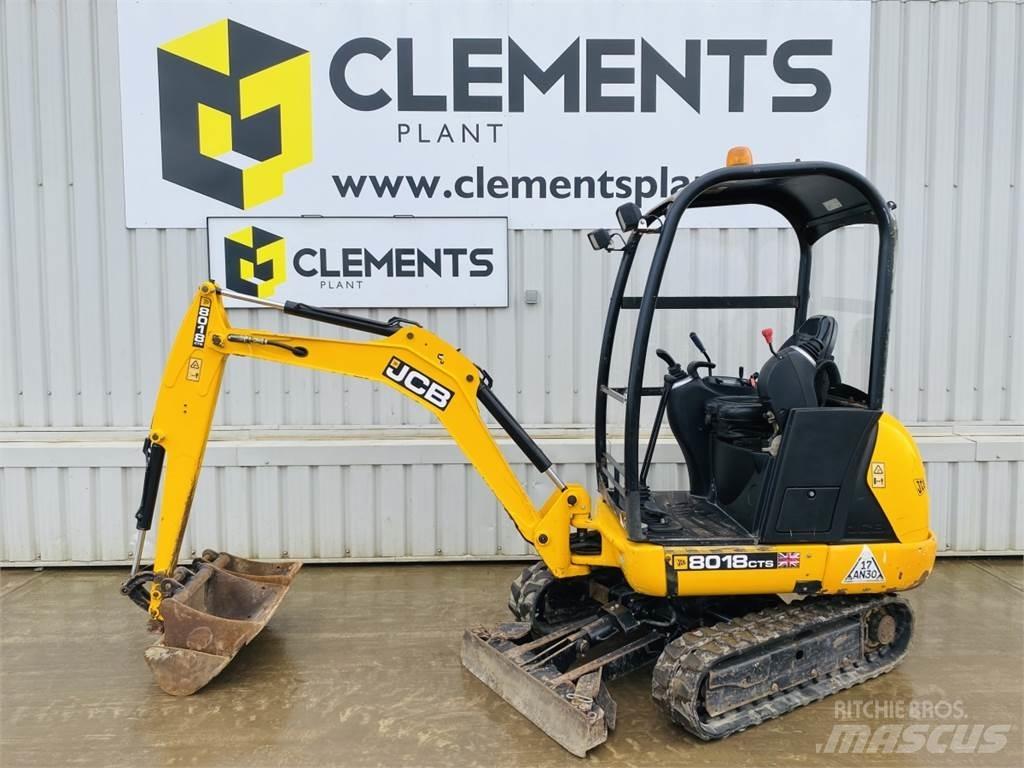 JCB 8018CTS Minikoparki