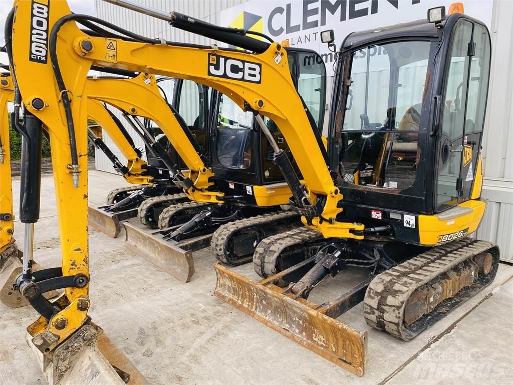 JCB 8026CTS Minikoparki