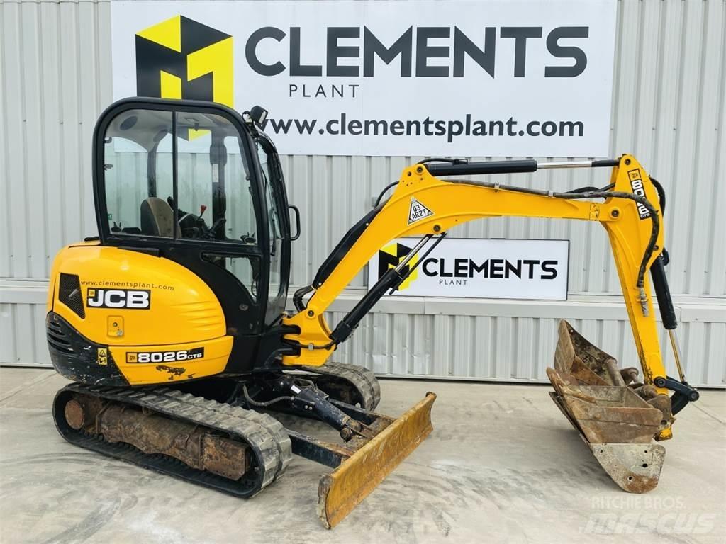 JCB 8026CTS Minikoparki