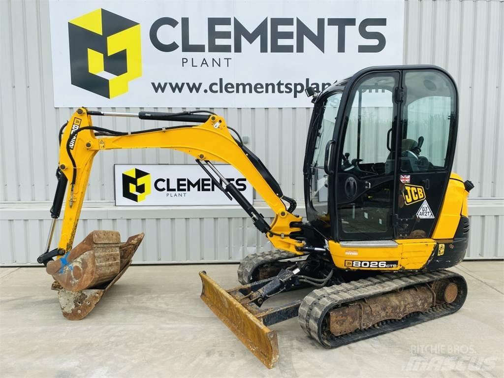 JCB 8026CTS Minikoparki