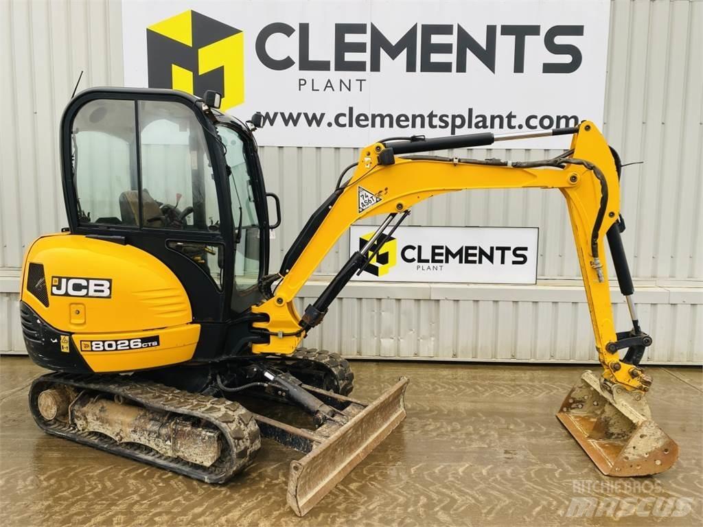 JCB 8026CTS Minikoparki