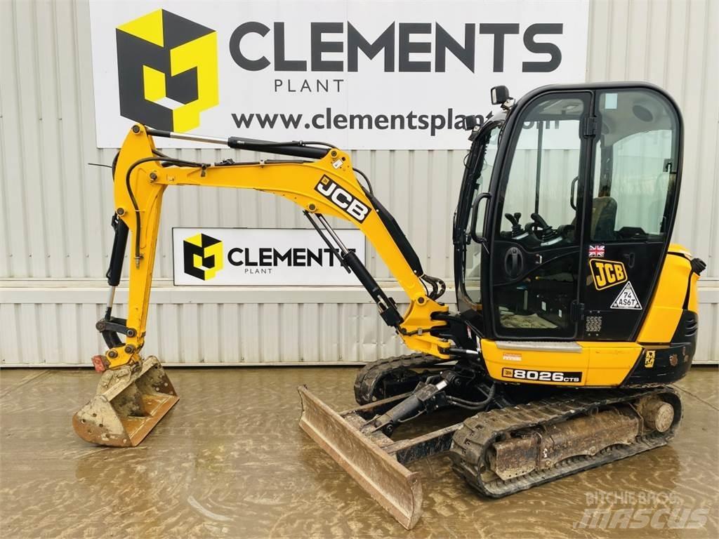 JCB 8026CTS Minikoparki