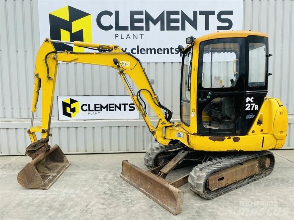 Komatsu PC27R-8 Minikoparki