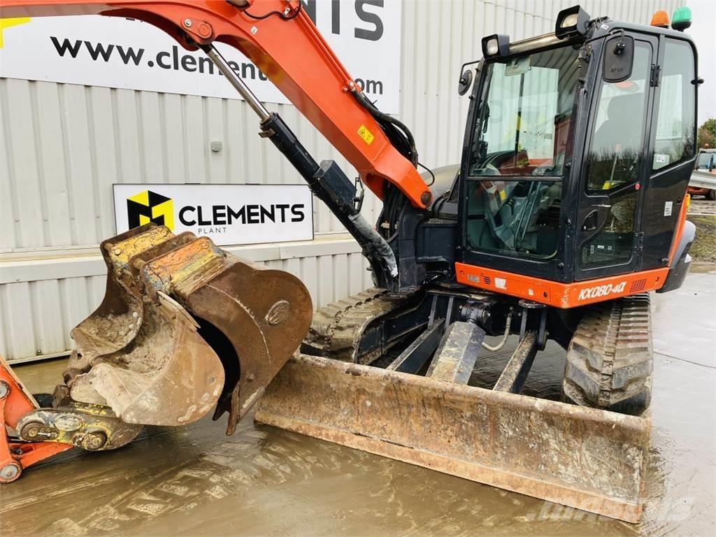 Kubota KX080-4a Midikoparki  7t - 12t
