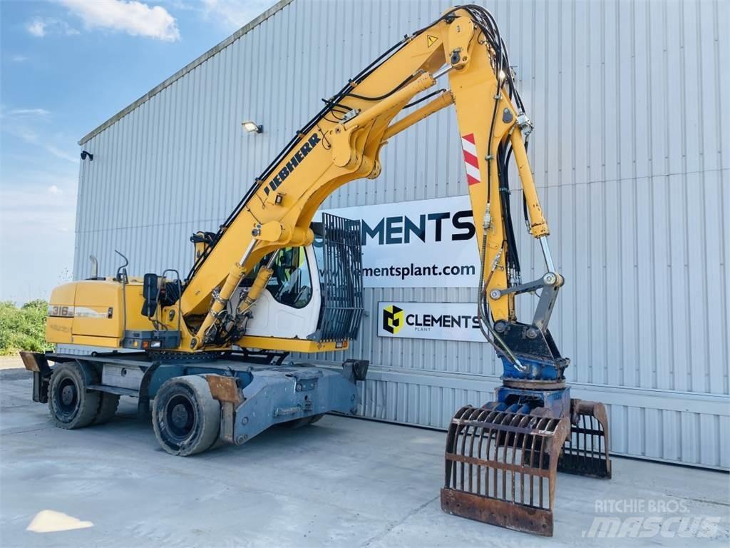 Liebherr 316 Koparki gąsienicowe