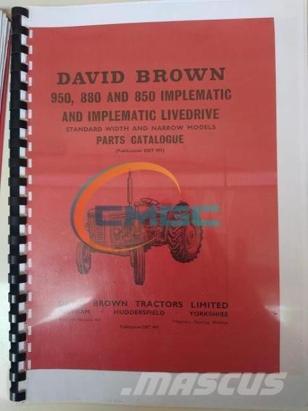 David Brown 850 Ciągniki rolnicze