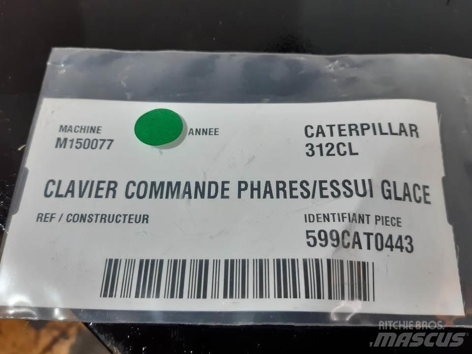 CAT 312CL Kabiny i wnętrze