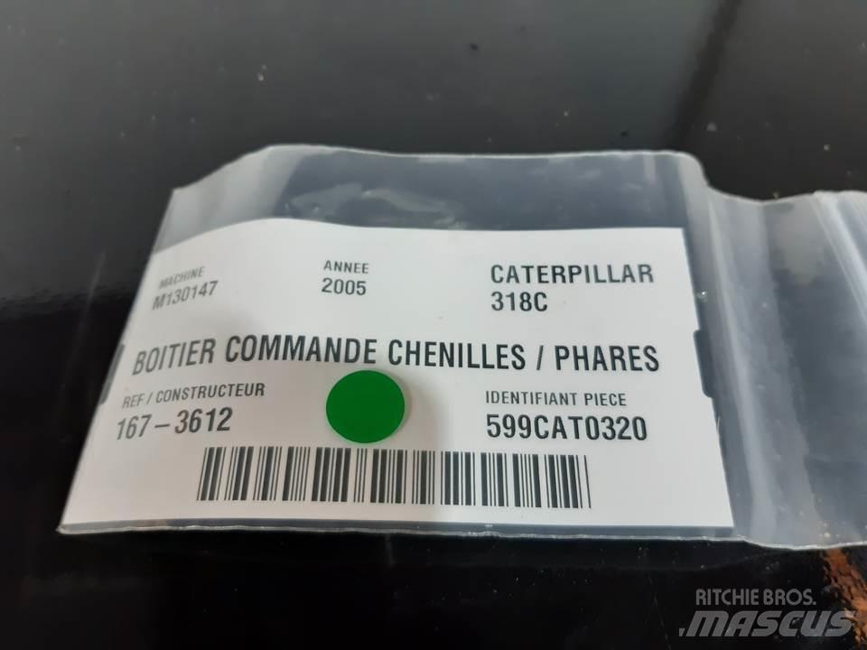 CAT 318C Kabiny i wnętrze