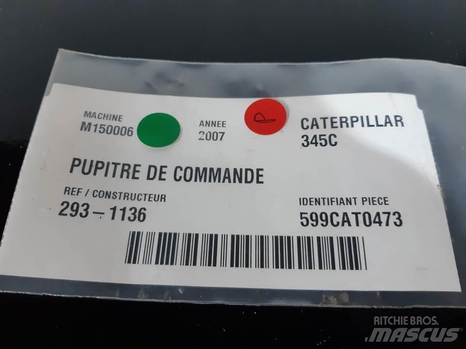CAT 345C Kabiny i wnętrze