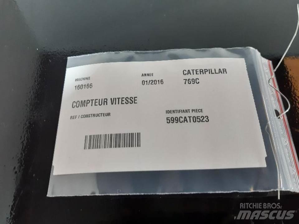 CAT 769C Kabiny i wnętrze