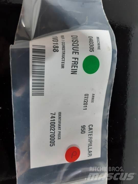 CAT 950 Gąsienice, łańcuchy i podwozia