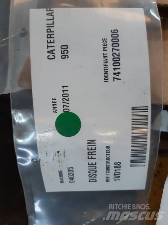 CAT 950 Gąsienice, łańcuchy i podwozia