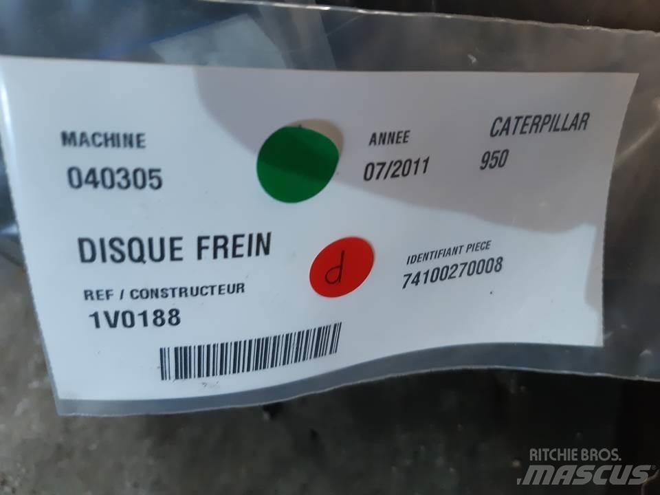 CAT 950 Gąsienice, łańcuchy i podwozia