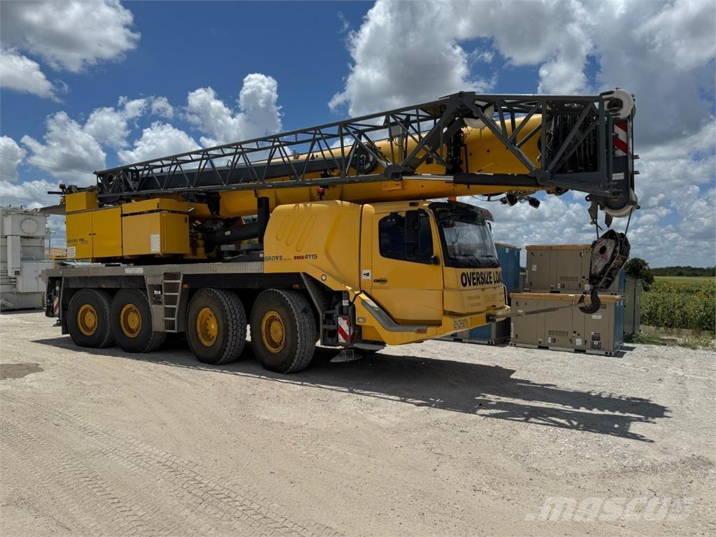 Grove GMK4115 Żurawie szosowo-terenowe