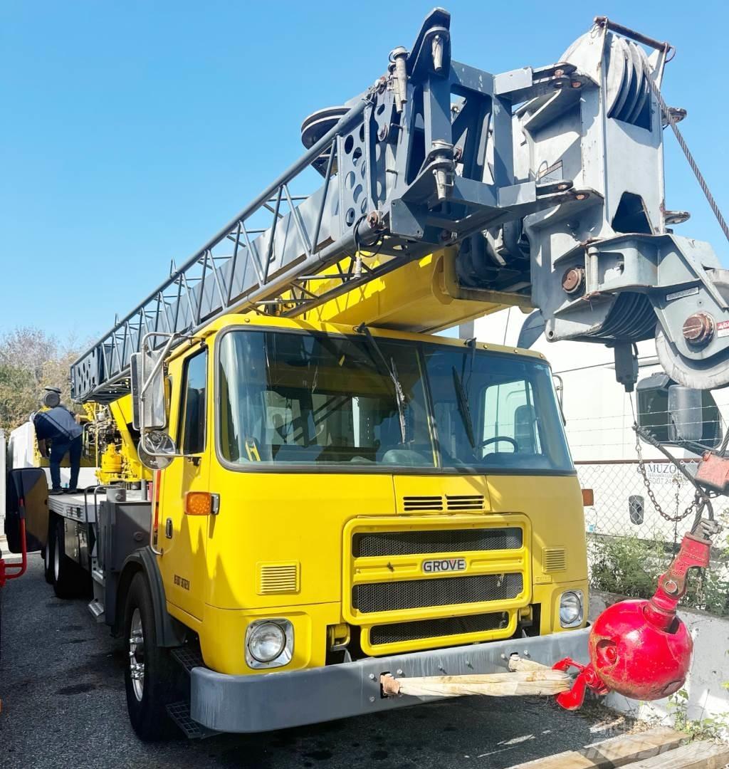 Grove TMS500E-2 Żurawie szosowo-terenowe