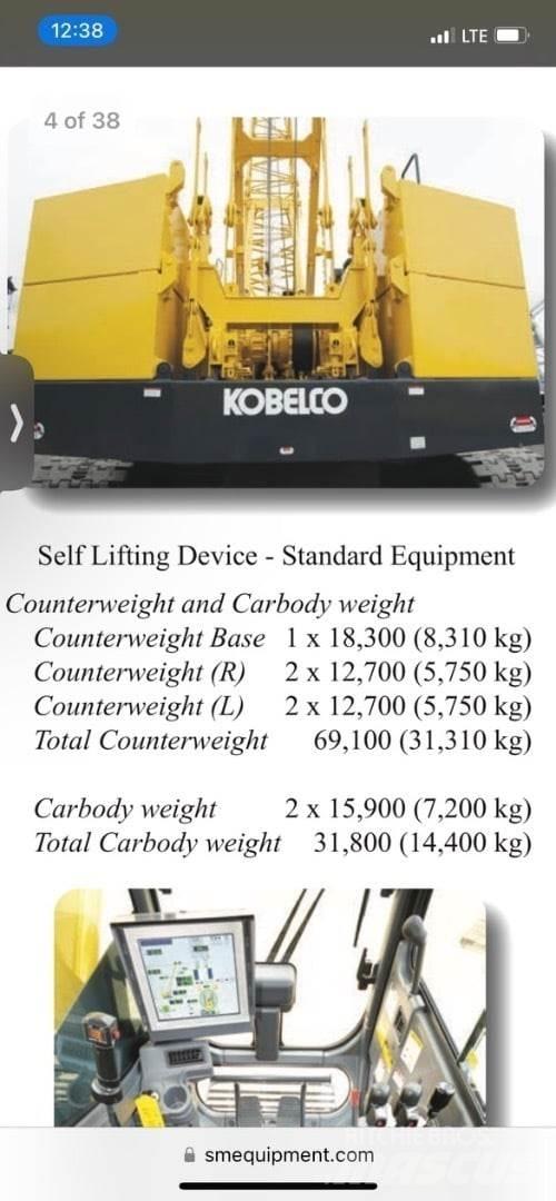 Kobelco CK1100G-2 Żurawie gąsienicowe
