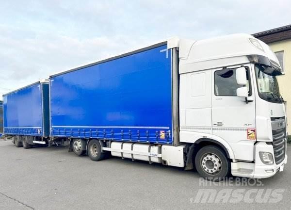 DAF XF 106.480 +Panav Platformy / Przyczepy z otwieranymi burtami