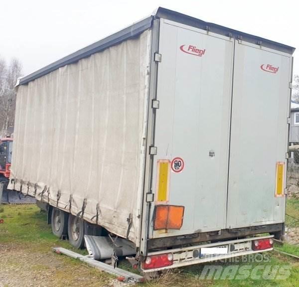 Fliegl TPS 100 Platformy / Przyczepy z otwieranymi burtami