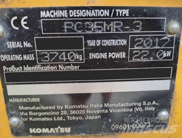 Komatsu PC 35 MR-3 Minikoparki