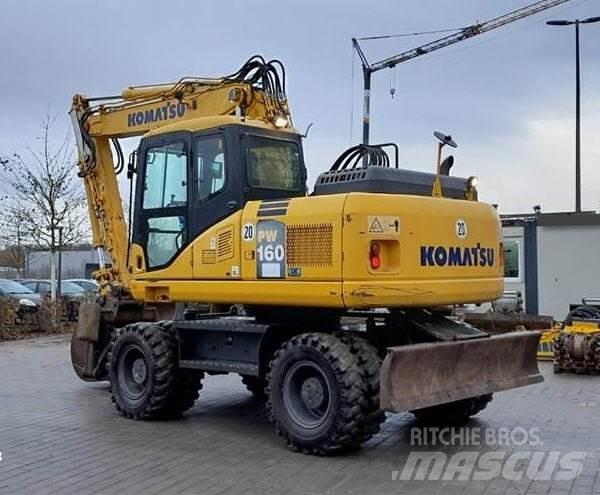 Komatsu PW 160-7E0 Koparki kołowe