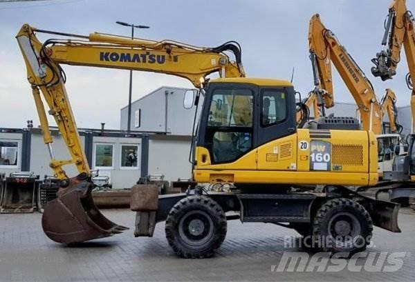 Komatsu PW 160-7E0 Koparki kołowe