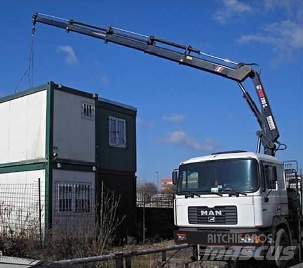 MAN 26.364 +Hiab 200 C Żurawie samochodowe