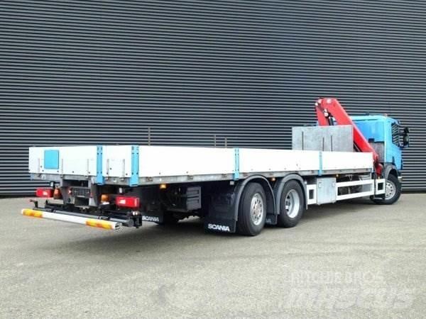 Scania P320 + Effer Żurawie samochodowe