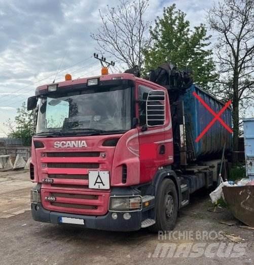 Scania R480 +MEC Żurawie samochodowe