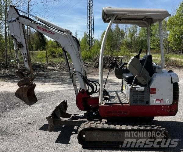 Takeuchi TB 016 Minikoparki