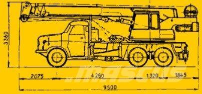 Tatra 148 +ČKD - AD 20 Żurawie samochodowe