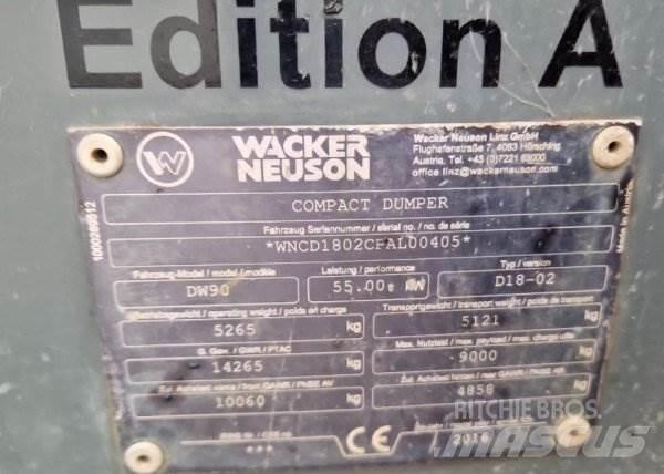 Wacker Neuson DW 90 Wozidła sztywnoramowe