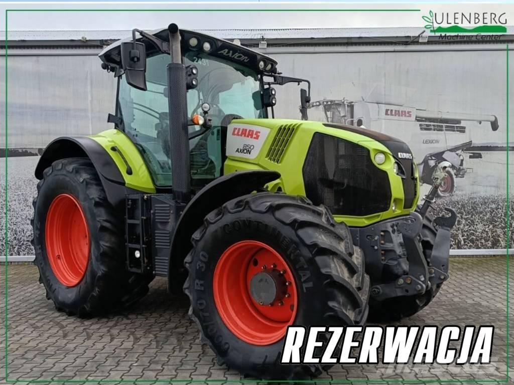 CLAAS Axion 850 CIS Ciągniki rolnicze