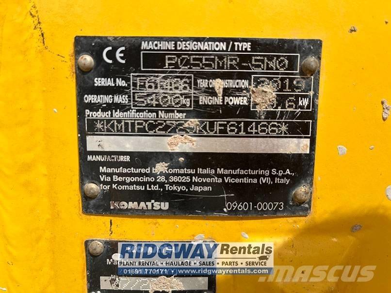 Komatsu PC 55 MR-5 Minikoparki