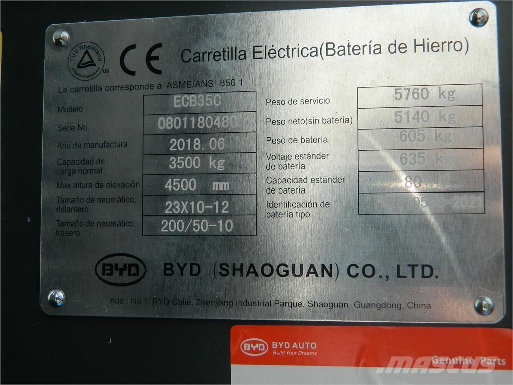 BYD ECB35C Wózki elektryczne