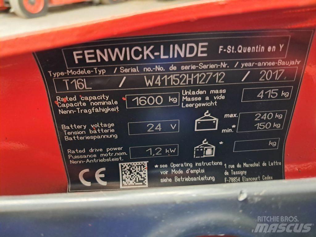 Linde T16L Wózki widłowe unoszące
