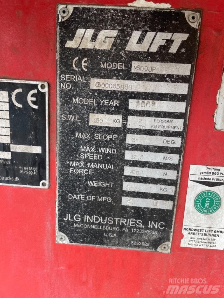 JLG 600jp Podnośniki przegubowe