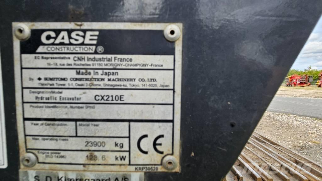 CASE CX 210 E Koparki gąsienicowe