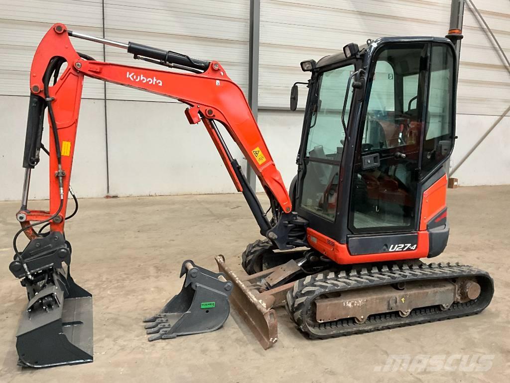Kubota U 27-4 Minikoparki