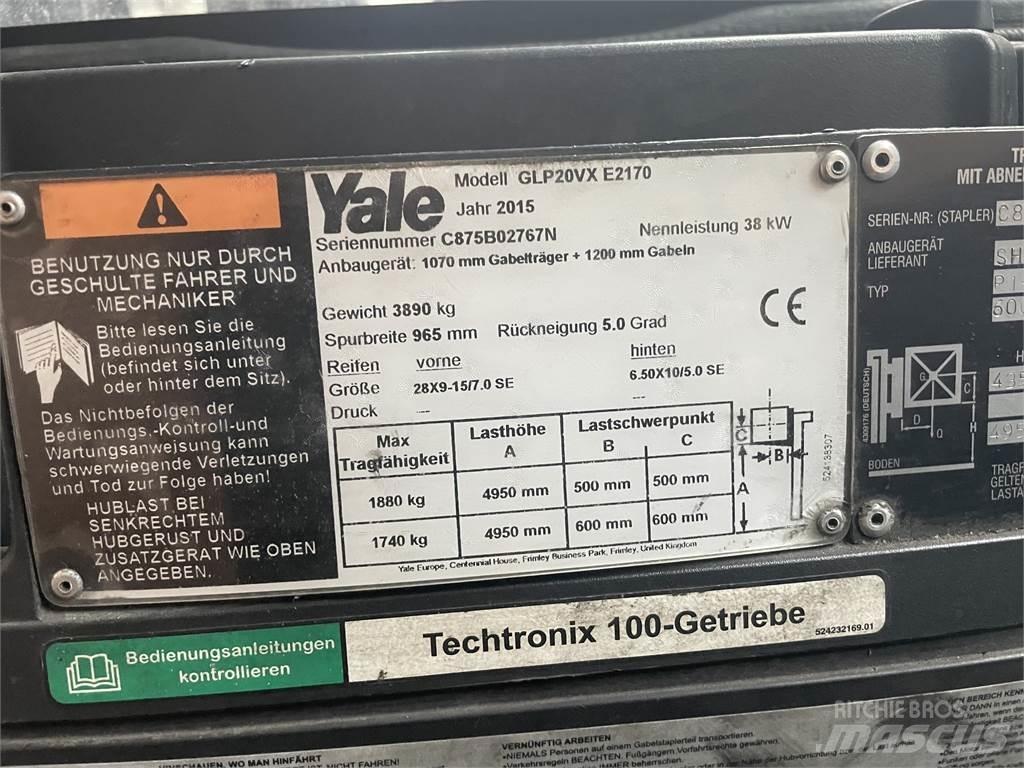 Yale GLP20VX Wózki LPG