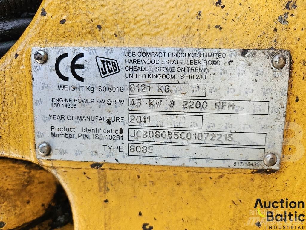 JCB 8085 Midikoparki  7t - 12t