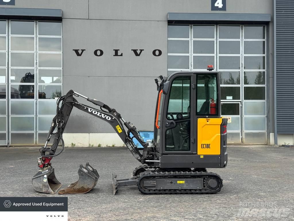 Volvo EC 18 E Minikoparki