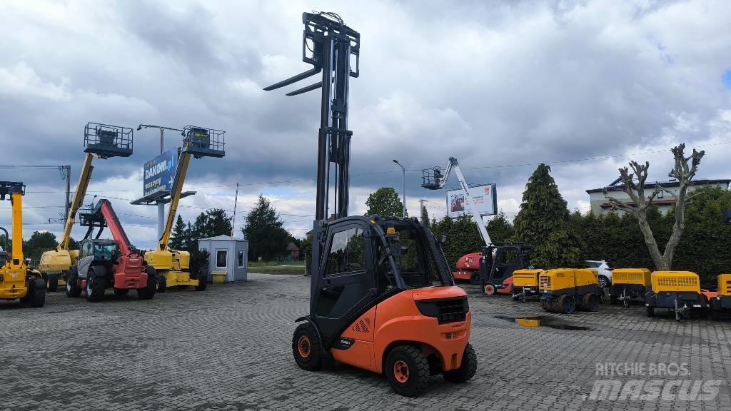 Linde H 25 D 600 Wózki Diesla