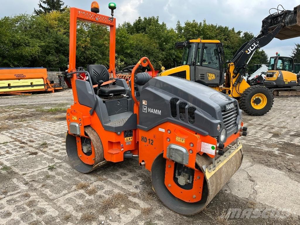 Hamm HD 12 VV Walce dwubębnowe