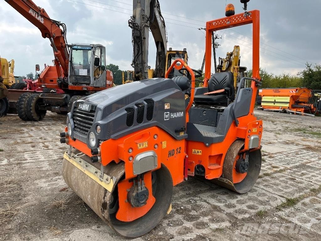 Hamm HD 12 VV Walce dwubębnowe