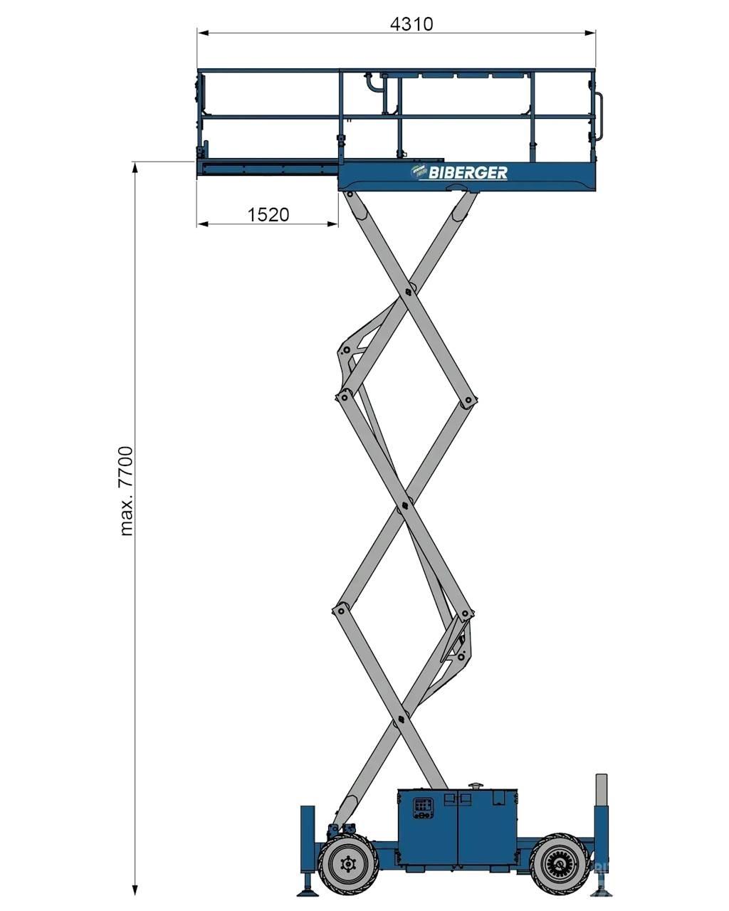 Genie GS 2669 RT Podnośniki nożycowe