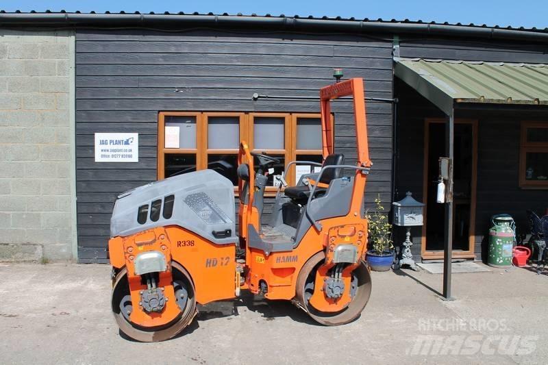 Hamm HD 12 Walce dwubębnowe
